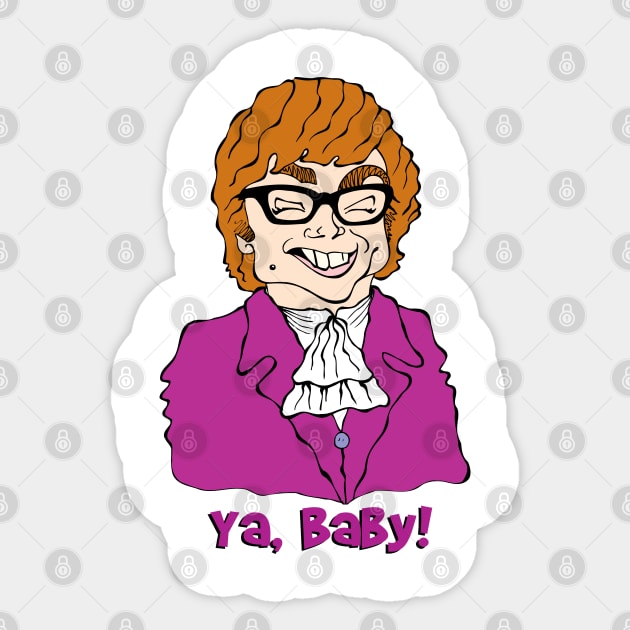 CLASSIC COMEDY MOVIE CHARACTER Sticker by cartoonistguy